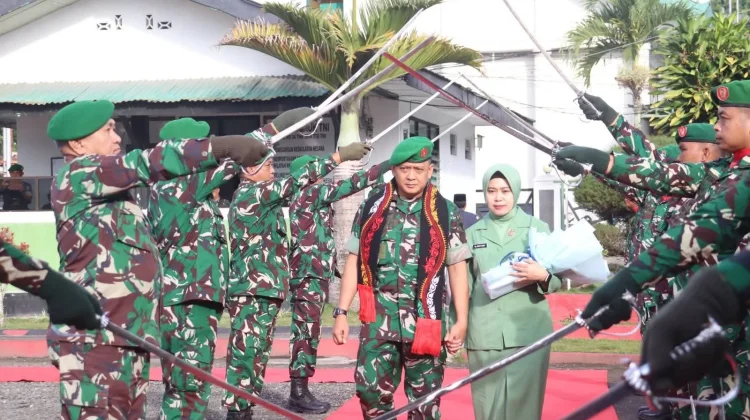 Kodim 0106/Aceh Tengah Sambut Dandim Baru