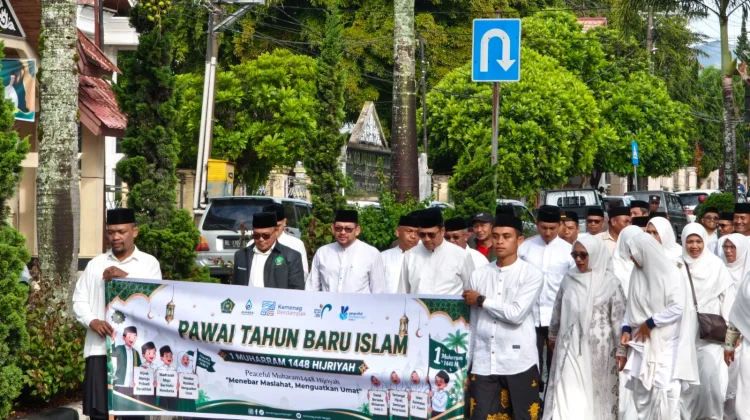 Sempat Diguyur Hujan, Pawai Akbar 1 Muharram di Aceh Tengah Tetap Meriah