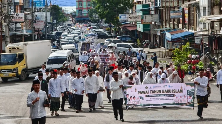 Kemenag Aceh Tengah Sukses Gelar Pawai 1 Muharram 1448 H