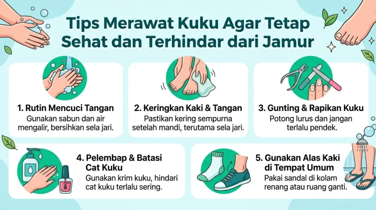 Tips Merawat Kuku agar Tetap Sehat dan Terhindar dari Jamur