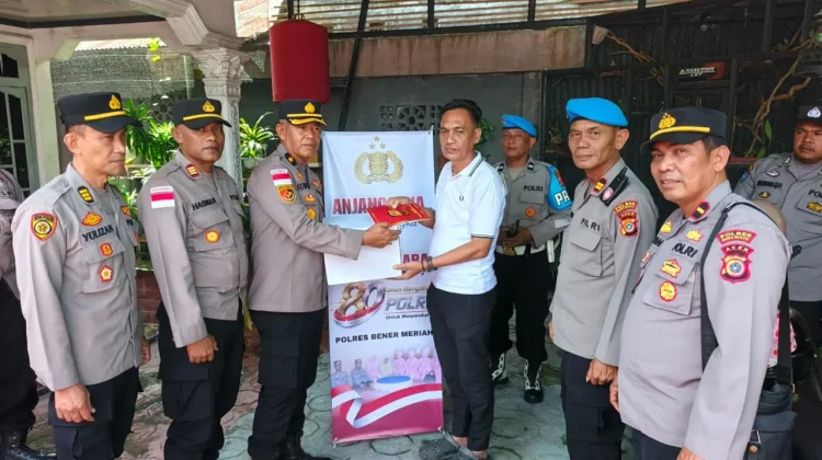 Polres Bener Meriah  Anjangsana untuk Purnawirawan, Warakawuri dan Personel Sakit