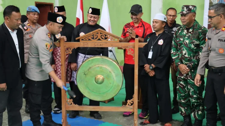 Kapolres Aceh Tengah Buka Kejuaraan Pencak Silat HUT Bhayangkara
