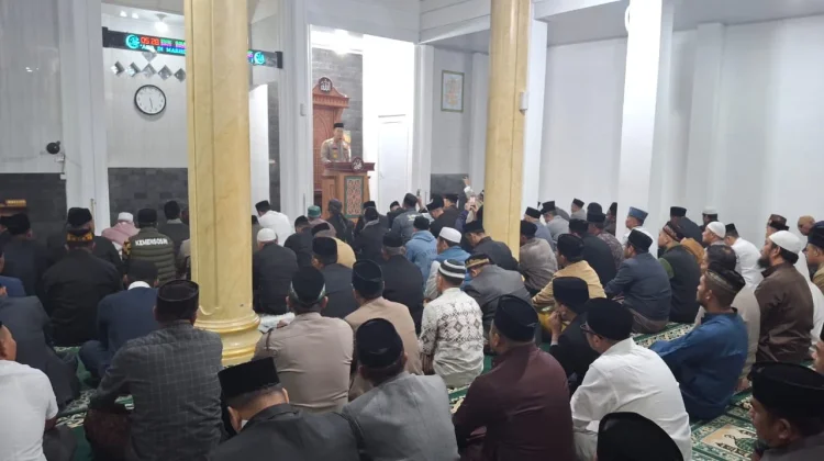 Lewat Safari Subuh, Polres Aceh Tengah Paparkan Bahaya Narkoba