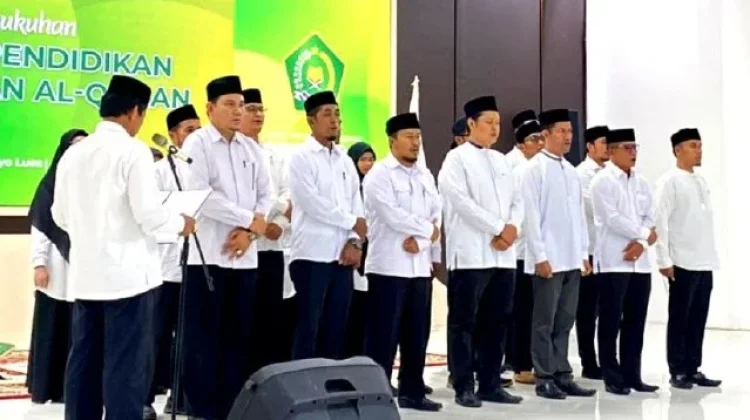 Wabup Gayo Lues Kukuhkan Pengurus SPPQ dan Santuni Anak Yatim