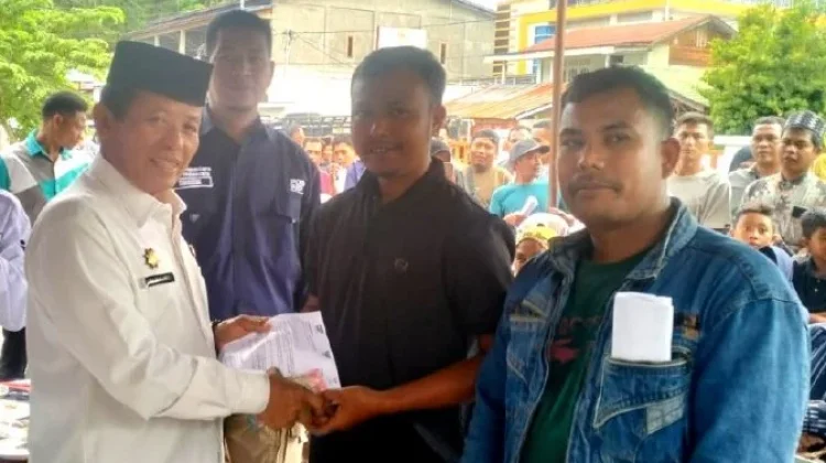 Warga Terdampak Bencana di Gayo Lues Mulai Terima Bantuan Jadup Kemensos