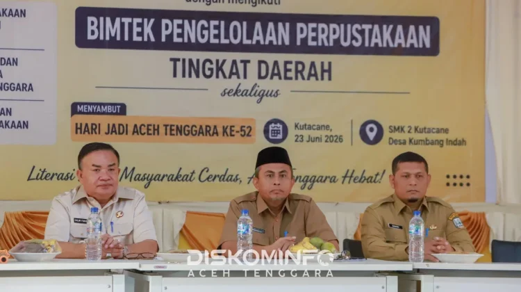 Pemkab Aceh Tenggara Gelar Bimtek Pengelolaan Perpustakaan Tingkat Daerah