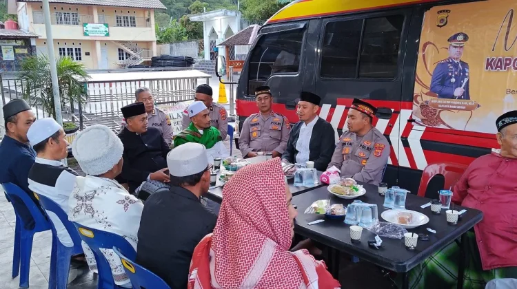 Ngopi Bareng Warga, Kapolres Bener Meriah Perkuat Sinergi  Jaga Kamtibmas