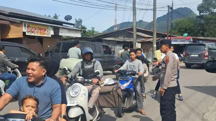 Patroli Dialogis Polsek Bandar Sasar Titik Rawan