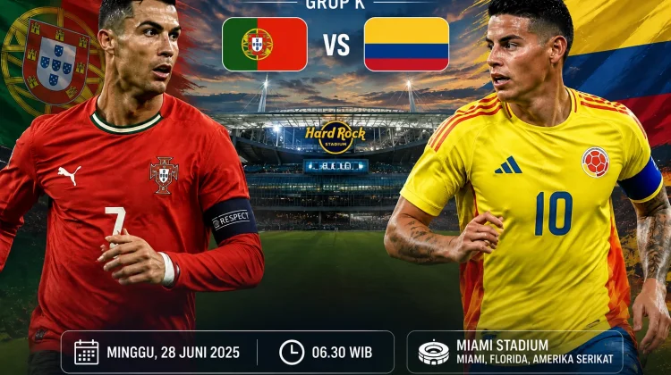 Portugal Hadapi Kolombia, Ujian Terakhir sebelum Fase Gugur
