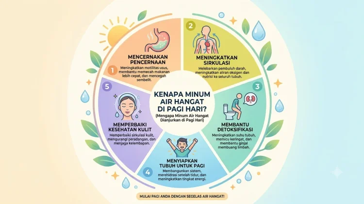 Alasan Minum Air Hangat di Pagi Hari, Ini Manfaatnya untuk Tubuh