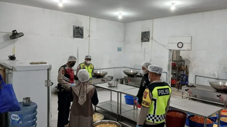 Polsek Pintu Rime Gayo Perketat Pengawasan Dapur MBG