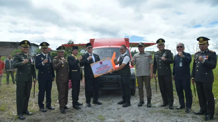 Bener Meriah Terima Bantuan Satu Kendaraan Dapur Umum Lapangan