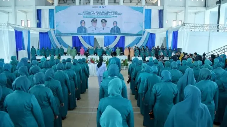 Sebanyak 135 TP PKK Bener Meriah Resmi Dilantik
