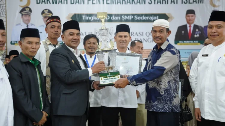 Wabup Muchsin Tutup Kegiatan Peningkatan Kualitas Dakwah