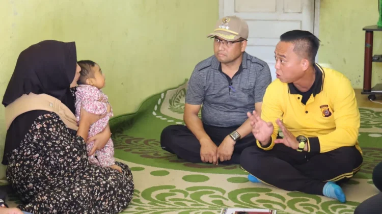 Kapolres Taufik Salurkan Bantuan Sosial untuk Ranayya Dhelisa
