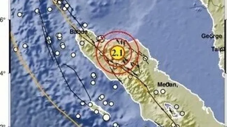 Gempa Magnitudo 2,2 Guncang Bener Meriah, Tidak Berpotensi Merusak