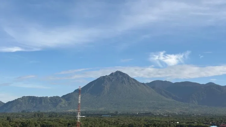 Gunung Bur Ni Telong Tetap Waspada, Tercatat Tiga Gempa Vulkanik