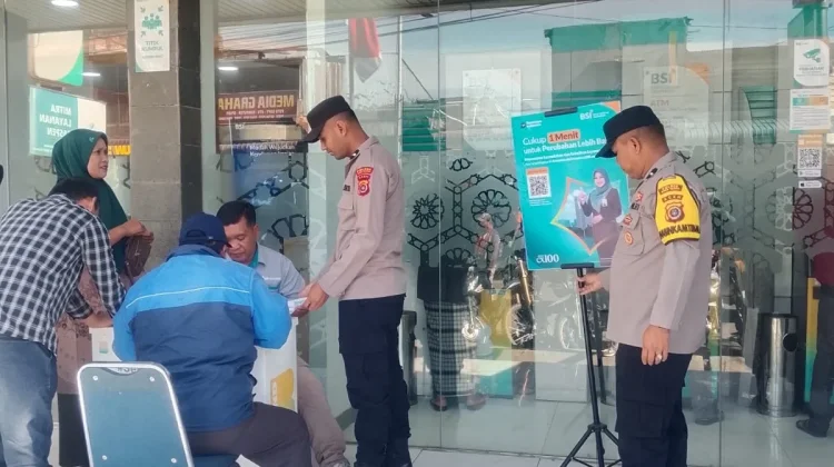 Polsek Bandar Intensifkan Patroli Rutin, Cegah Gangguan Kamtibmas