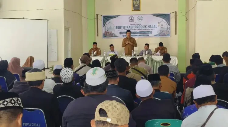 Pemkab Bener Meriah Gelar Sosialisasi Sertifikasi Produk Halal bagi Pelaku UMKM