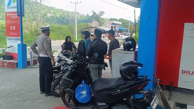 Polsek Silih Nara Intensifkan Pengawasan SPBU dan Pertashop