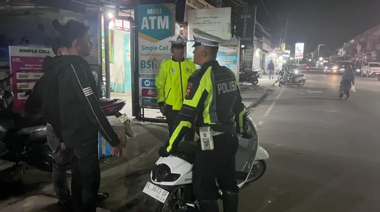 Satlantas Polres Aceh Tengah Tertibkan 25 Motor Knalpot Brong