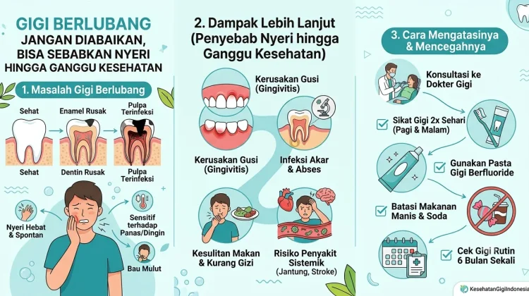 Gigi Berlubang Jangan Diabaikan, Bisa Sebabkan Nyeri hingga Ganggu Kesehatan