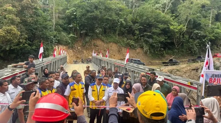 Jembatan Bailey Wih Kanis Diresmikan, Tingkatkan Konektivitas Masyarakat