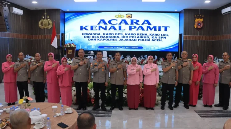 Kapolda Aceh Gelar Ramah Tamah Sertijab Perkuat Soliditas