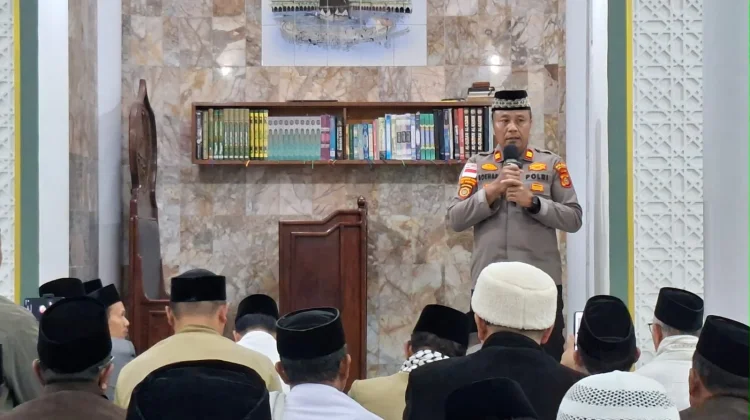 Kapolsek Lut Tawar Sosialisasi Layanan Call Center Polri di 110