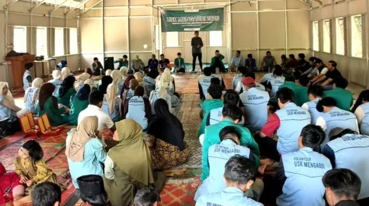 Mahasiswa USK Akhiri Program Mengabdi di Desa Agusen Gayo Lues