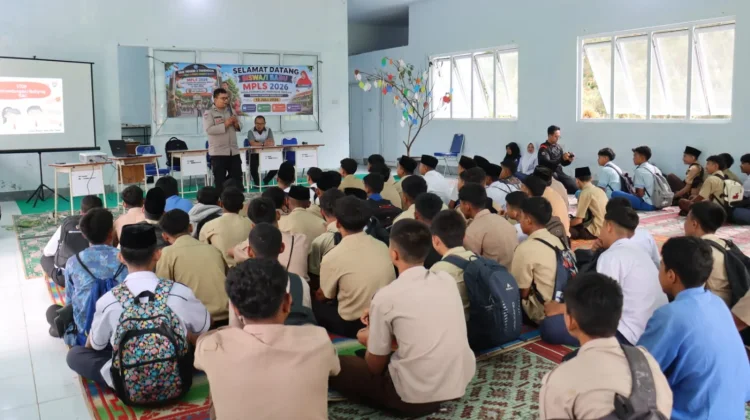 Sat Binmas Polres Aceh Tengah Edukasi Bahaya Narkoba ke Siswa
