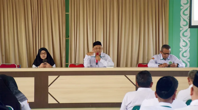 Kemenag Bener Meriah Sosialisasikan KMA 736/2026 kepada Kepala Madrasah