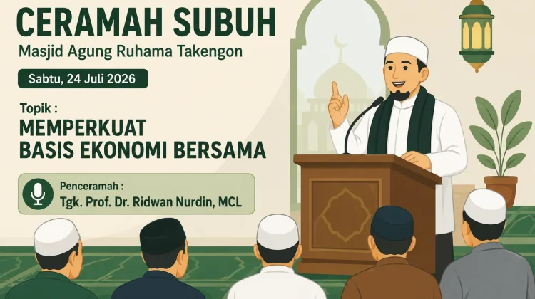Perkuat Basis Ekonomi, Ridwan Nurdin Ajak Umat Bangun Kemandirian Usaha