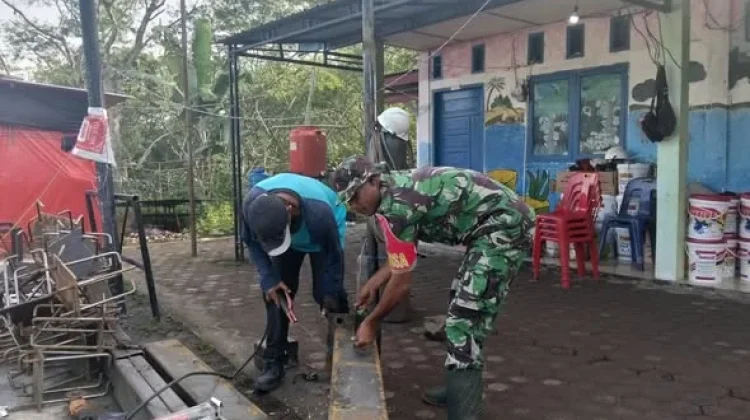 Babinsa Perkuat Kolaborasi Percepatan Pembangunan KDKMP