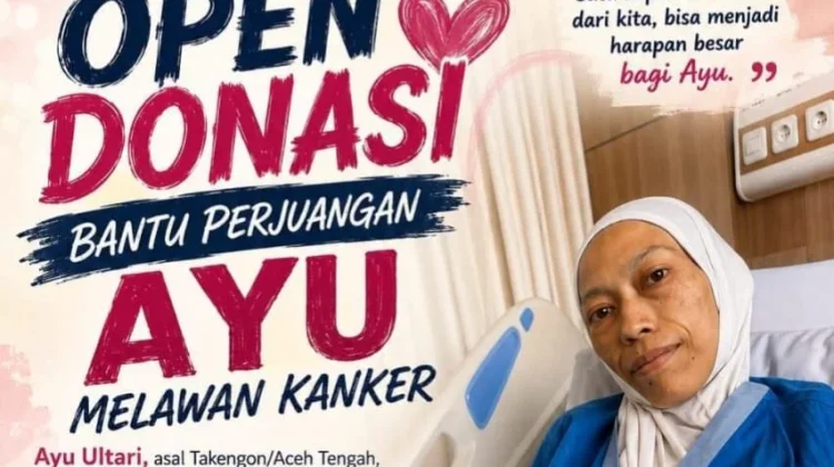 Mari Ulurkan Tangan, Bantu Ayu Ultari Berjuang Melawan Kanker