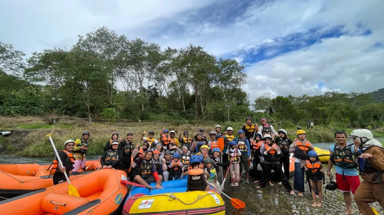 Fun Rafting Warnai Hari Sungai Nasional di Bener Meriah