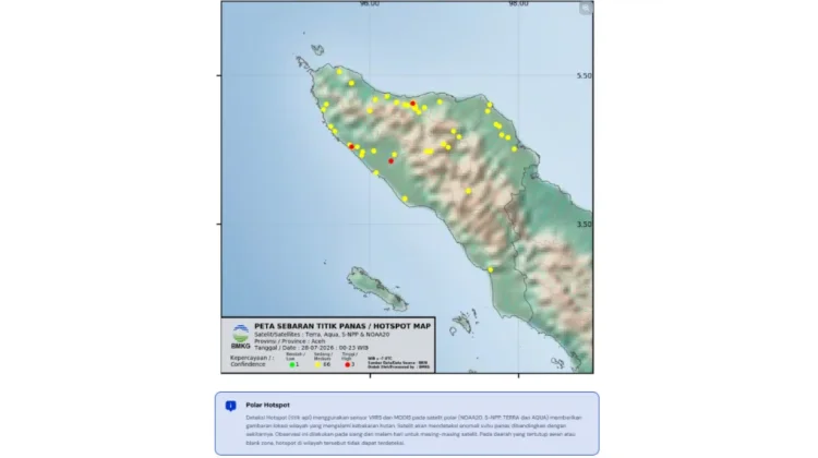 BMKG Aceh Prediksi Curah Hujan Meningkat dalam Beberapa Hari ke Depan