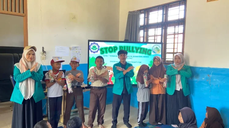 Cegah Bullying, Mahasiswa PPKPM IAIN Takengon Edukasi Siswa SDN 4 Atu Lintang