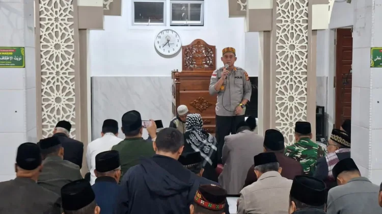 Safari Subuh Kapolres Aceh Tengah Ajak Orang Tua Awasi Anak