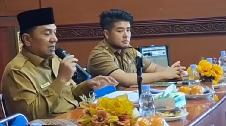 Wabup Muchsin Pimpin Rapat Evaluasi PAD Triwulan II TA 2026