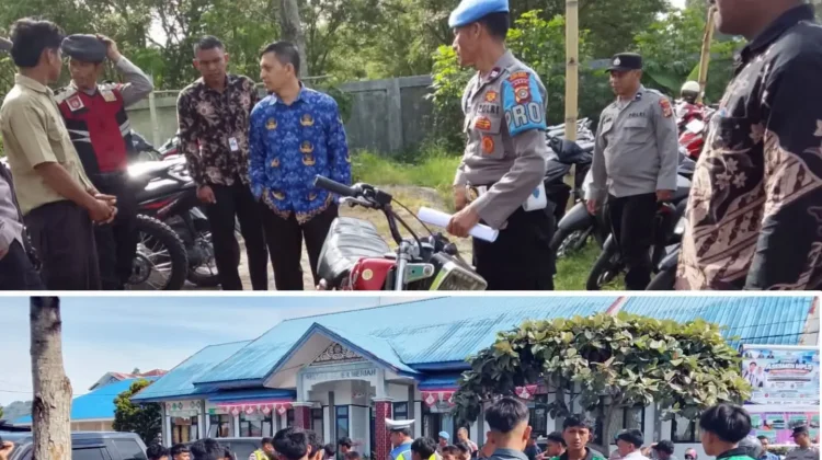 Polres Bener Meriah Tertibkan Knalpot Brong di Sekolah, 38 Sepeda Motor Terjaring