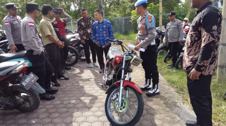 Polres Bener Meriah Gencarkan Penertiban Knalpot Brong di Sekolah