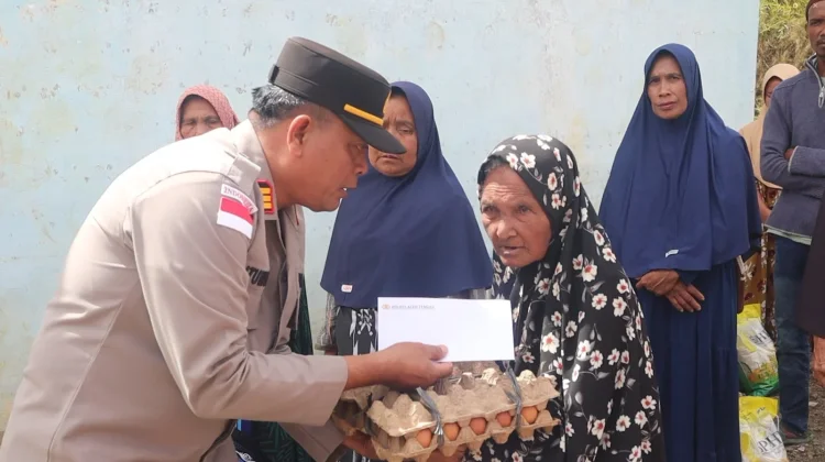 Jumat Berkah, Polres Aceh Tengah Salurkan Bantuan Sembako