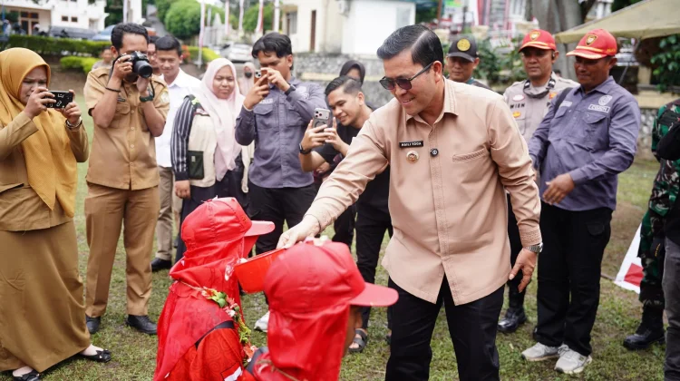 Bupati Aceh Tengah Beri Arahan dan Motivasi kepada Paskibraka