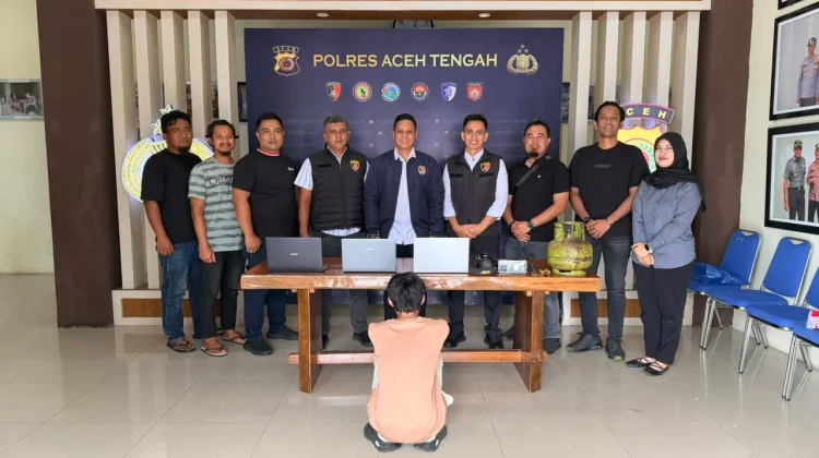 Satreskrim Polres Aceh Tengah Tangkap Pelaku Pencurian