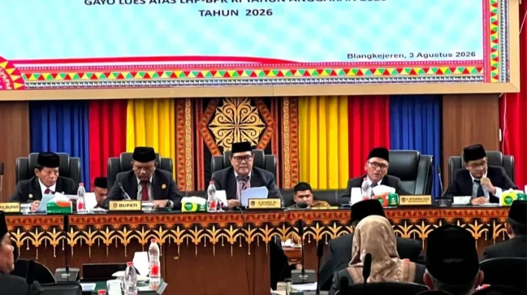 DPRK Gayo Lues Sampaikan Rekomendasi LHP BPK, Bupati Instruksikan Tindak Lanjut