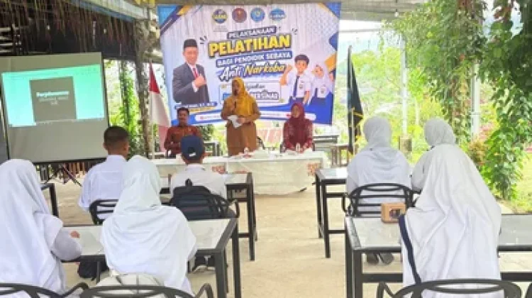 BNNK Gayo Lues Latih Pendidik Sebaya Anti Narkoba untuk Wujudkan Ananda Bersinar