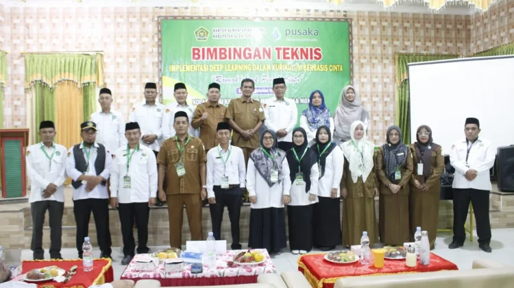 Kemenag Agara Gelar Bimtek Implementasi Deep Learning dalam Kurikulum Merdeka
