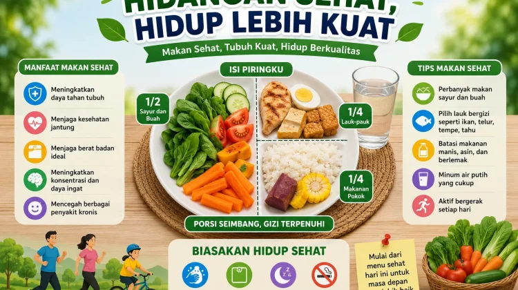 Pola Makan Seimbang untuk Tubuh Sehat dan Generasi Berkualitas