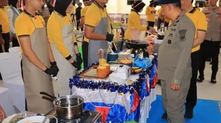 Polda Aceh Gelar Lomba Memasak Semarakkan HUT ke-81 Kemerdekaan RI